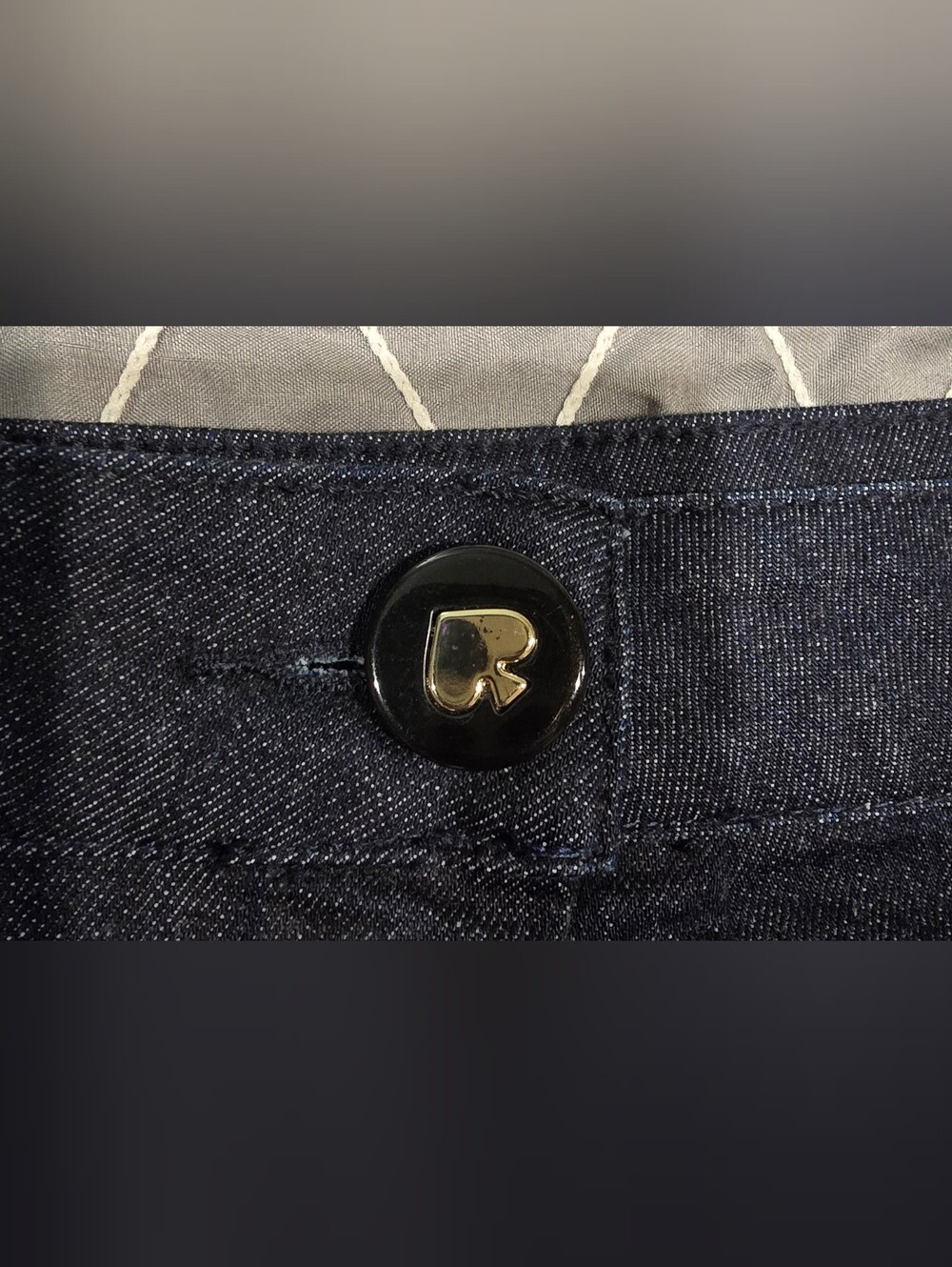 Kate Spade High Waisted Wide Leg Cropped Jeans Size 15/32 - Picture 6 of 8
